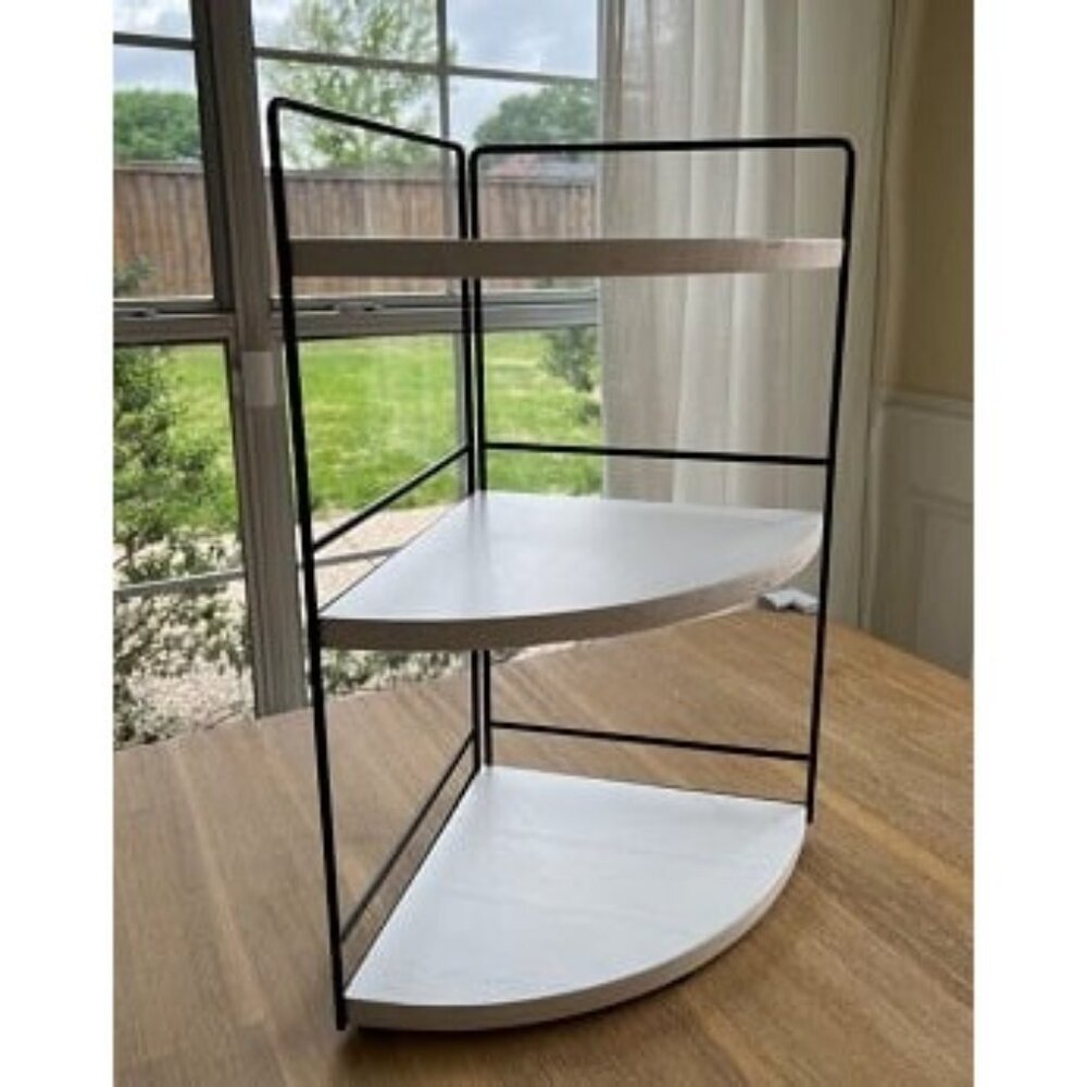 New 3-Tier Bathroom Organizer Countertop, Corner Bathroom Counter Organizer